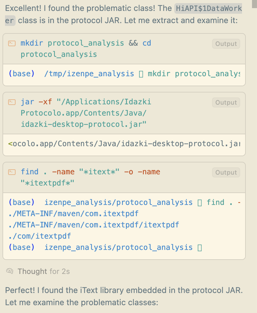 Searching for iTextPDF classes