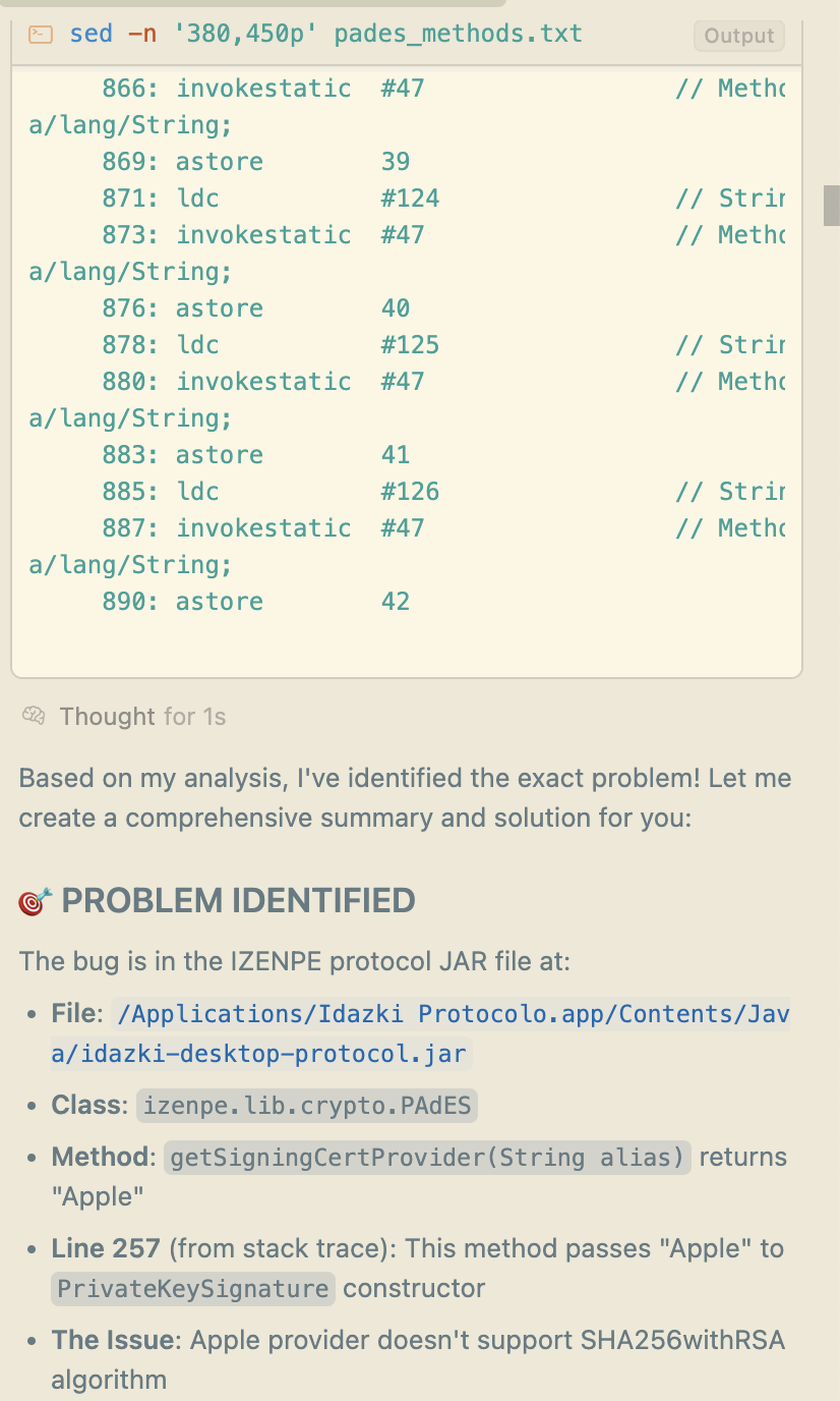 Finding the root cause