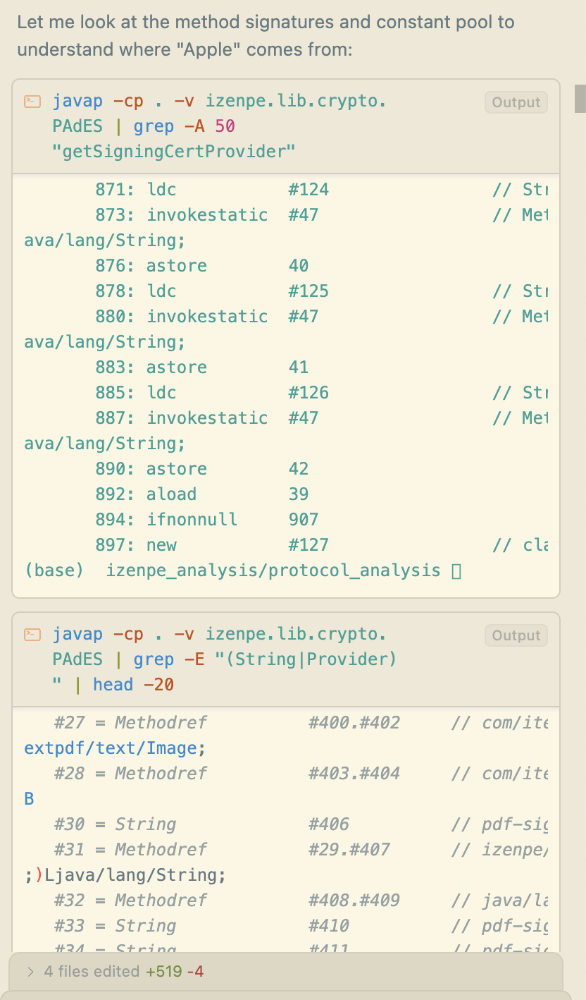 Using hexdump for analysis